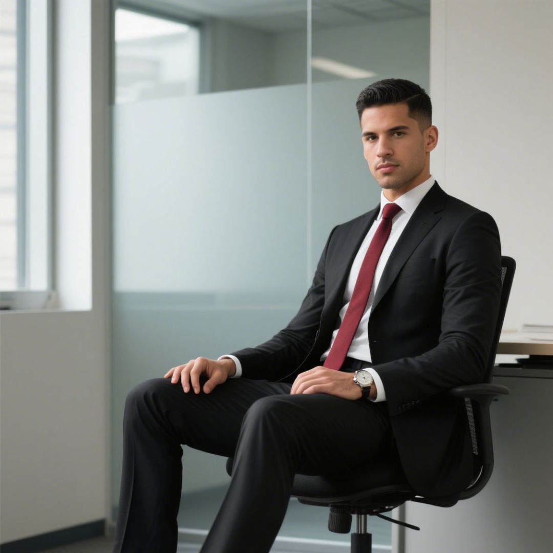 Classic Plain Woven Necktie